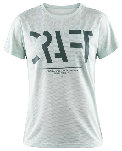 Футболка беговая Craft Eaze SS Logo Mesh Tee женская