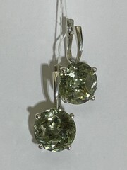 Корона ПР (серьги из серебра)