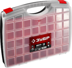 Органайзер Волга-20 со съемными лотками Зубр Некондиционный товар  отколот