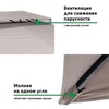 Шатер-беседка Green Glade 1068 3х4м полиэстер