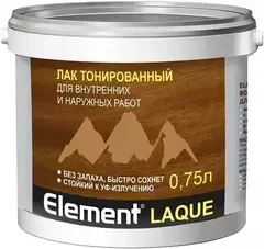 Лак Alpa Element Laque водный тонированный орех