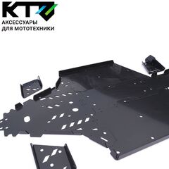 Пластиковая защита KTZ для квадроцикла ODES WORKCROSS 1000cc-3 HVAC защита днища и передних арок