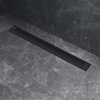 Am.Pm W02SC-P11-070-01BM PrimeFlow Трап для душа линейный универс затвор Cut Gradient 70см цвет черн мат