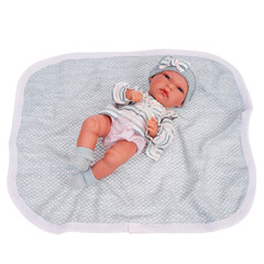 Munecas Antonio Juan Кукла Кончита в сером, 33 см (6029)