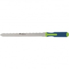 Нож для резки теплоизоляционных панелей 2-стороннее лезвие обрезиненная рукоятка  420мм лезвие-280мм Сибртех