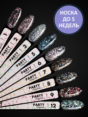 Гель-лак дизайн (Gel polish PARTY) #06, 5 ml