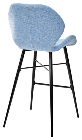 Барный стул MARCEL TRF-10 небесно-голубой, ткань М-City  для кухни, столовой, гостиной