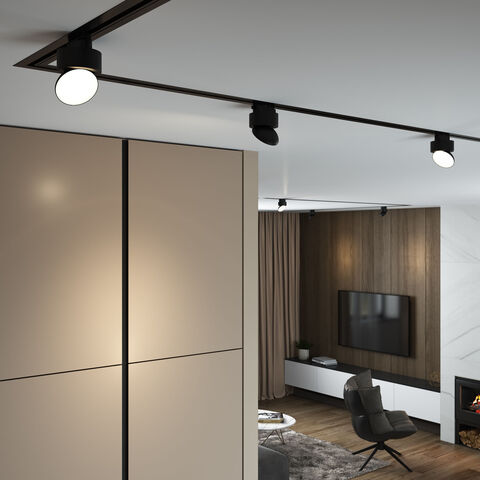 Трековый светодиодный светильник Elektrostandard Smooth 85515/01 10W 4200K черный