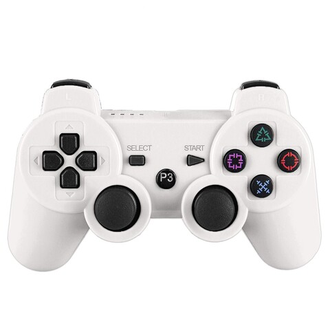 Джойстик беспроводной DualShock 3 для PS3 (Белый)