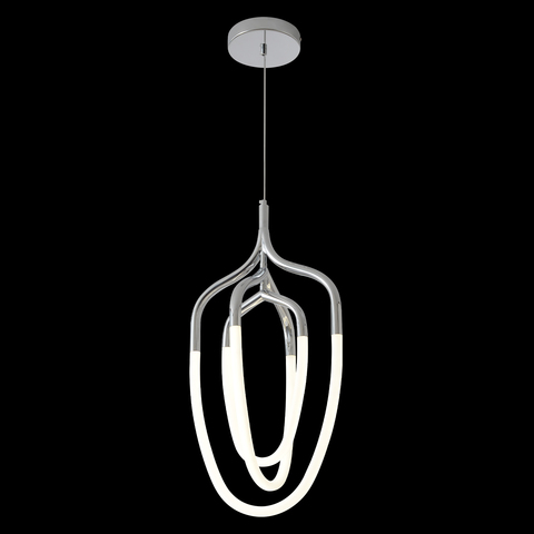 Подвесной светодиодный светильник Crystal Lux PERA SP50W LED CHROME