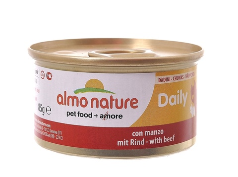 Консервы (банка) Almo Nature Daily Menu Cat Chunks with Beef