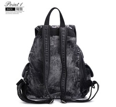 Джинсовый рюкзак Ipeen Jeans Classic Black