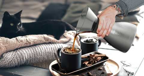 Кофеварка портативная Asobu Pour Over (1 литр), серебристая