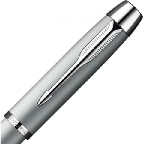 Ручка-роллер Parker IM T221, Metal Silver CT (S0856370)