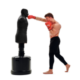 Манекен DFC Boxing Punching Man-Heavy c регулировкой высоты  TLS-AB (черный) фото №13