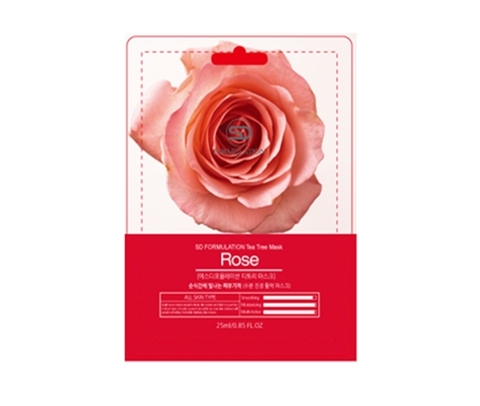 GRACE DAY МАСКА ТКАНЕВАЯ ДЛЯ ЛИЦА TRADITIONAL ORIENTAL MASK SHEET ROSE, 22 G