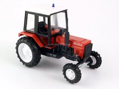 Tractor MTZ-82 Belarus Fire Protection red metal 1:43 Agat Mossar Tantal