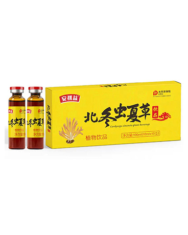 Растительный напиток Кордицепс (Cordyceps sinensis) / 10 флаконов