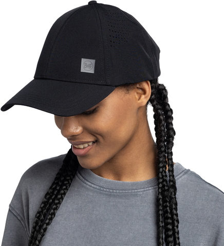 Картинка кепка Buff Summit Cap Solid Black - 3