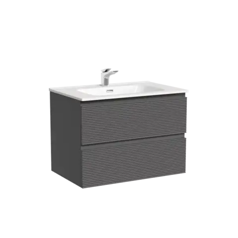 Тумба SANCOS подвесная Folk 2я цв. Grey Soft, FL70GS
