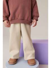 Брюки широкие с флисовой подкладкой Next 911-440, Кремовый