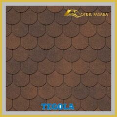 Гибкая черепица TEGOLA ASSISI  Terracotta 420 2,9 м2
