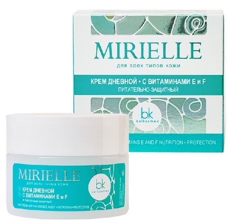 BelKosmex Mirielle Крем дневной с витаминами Е и F Питательно-защитный 48 г.