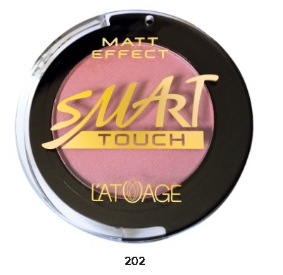 L’atuage Румяна компактные SMART TOUCH №202 дымчато-розовый