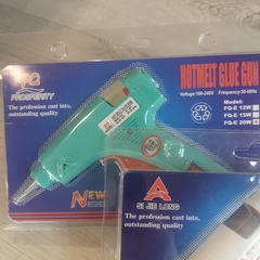 Термопистолет клеевой Белый 