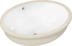 Hansgrohe 60152450 Xuniva D Раковина подстольная 450х350, с переливом, белый фото