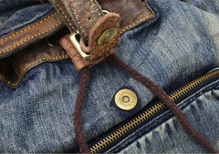 Джинсовый рюкзак C.L.B. Jeans