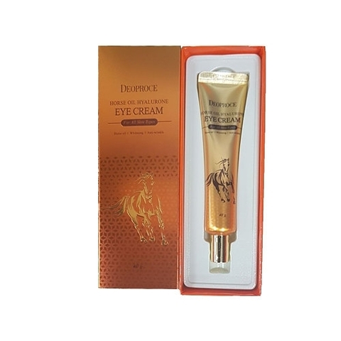 DEOPROCE HORSE OIL HYALURONE EYE CREAM 40