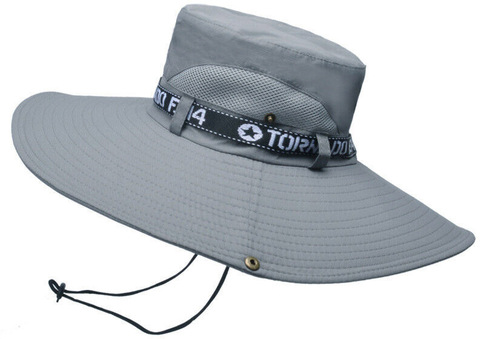 Картинка шляпа Skully Wear YFM-9205 Light Grey - 8