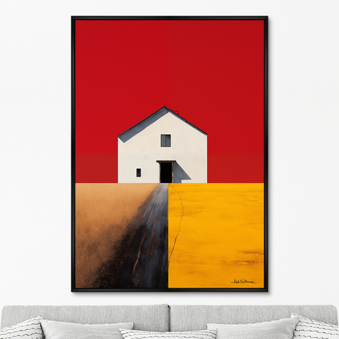 ArtNoMore - Репродукция картины на холсте Landscape Collection, Fields, No 2, 2024г.