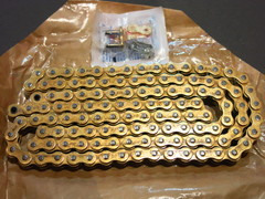 Цепь DID 520 VX2 120 звеньев Gold