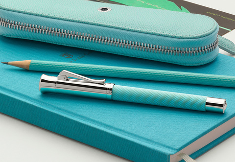 Ручка перьевая Graf von Faber-Castell Guilloche Turquoise