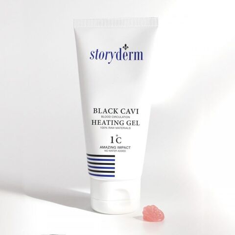 Storyderm Гель 80 мл | Black Cavi Heating Gel