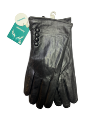 Harmony.Перчатки. Женские. Материал верха: Кожа теленка. Подклад: Плюш-флис. 10 шт в упаковке.