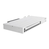 MikroTik Cloud Core Router 2004-1G-12S+2XS with Annapurna Alpine AL32400 Cortex A57 CPU (4-cores, 1.7GHz per core), 4GB RAM, 1x Gigabit RJ45 port, 12x 10G SFP+ cages, 2 x 25G SFP28 cages, RouterOS L6,
