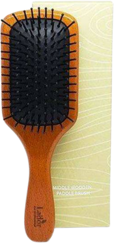 Lador Расческа средняя Middle Wooden Paddle Brush