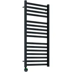 Lemark LM68116EBL Полотенцесушитель электрический Lemark Bellario П16 LM68116EBL 500x1100, левый/правый, черный фото