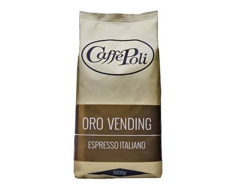 Кофе в зернах Poli Oro Vending, 1 кг (Каффе Поли)