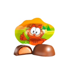 Конфета Кот со вкусом апельсина 7 г.