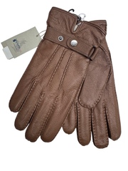Перчатки. Мужские. Материал верха: Кожа оленя. Подклад: Трикотаж-шерсть. 5 шт в упаковке.