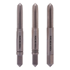 Метчик М 6,0х1,0 (Комплект 3шт) DIN352 HSSE 6h 50мм a=4,9 Ruko 230060E