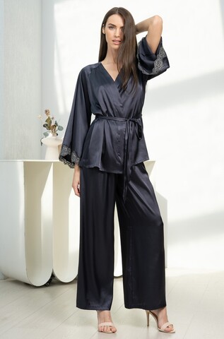 Шелковая пижама-тройка Mia Amore Emmanuelle (70% натуральный шелк)