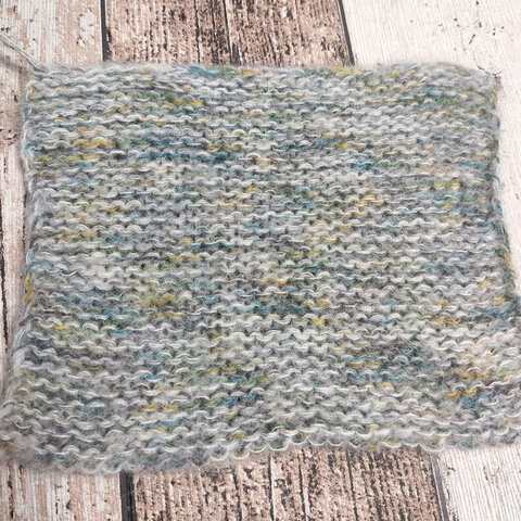 Смотка с бэби сури альпакой 260 серо-зеленый