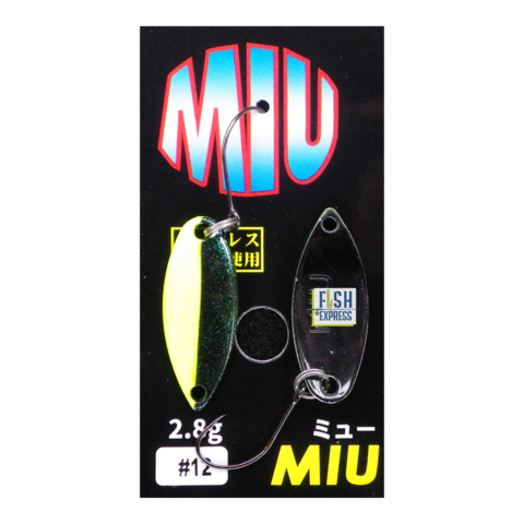 Блесна колеблющаяся на форель MIU LTD 2.8гр #12
