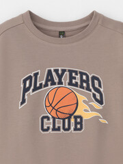 джемпер  для мальчика  КР 302392-1/коричневый