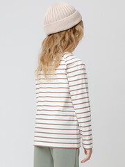 лонгслив  для девочки  КР 302901/молочный 1005 Н020.2 к663